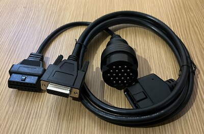 Bosch KTS650, KTS670, KTS520 etc. Porsche Cable Set OBD, 19-pin adaptor