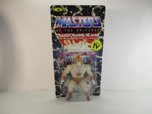 SUPER7 MOTU MASTERS OF UNIVERSE VINTAGE COLLECTION GLOW IN DARK HE-MAN FIGURE
