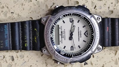 VINTAGE CASIO AD-300 MOD 1320 JAPAN QUARTZ MOVEMENT - Not Working