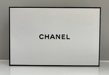 Authentic Empty CHANEL Gift Box Storage Medium Rectangular 8 3/4" x 5 5/8" x 3"