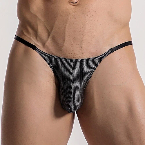 Summer Mens Mesh Low Rise Bikini Thong G-string Briefs Tanga Underwear - Picture 15 of 48