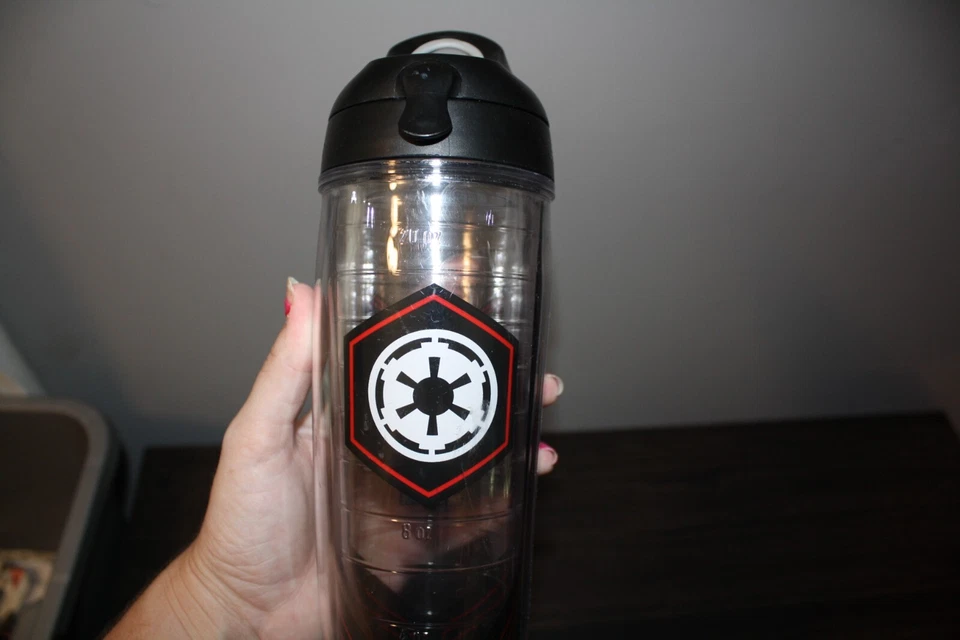 Бутылка для воды Run Disney 2017 Star Wars Dark Side 1/2 Marathon Weekend Tervis чашка - Изображение 4 из 4