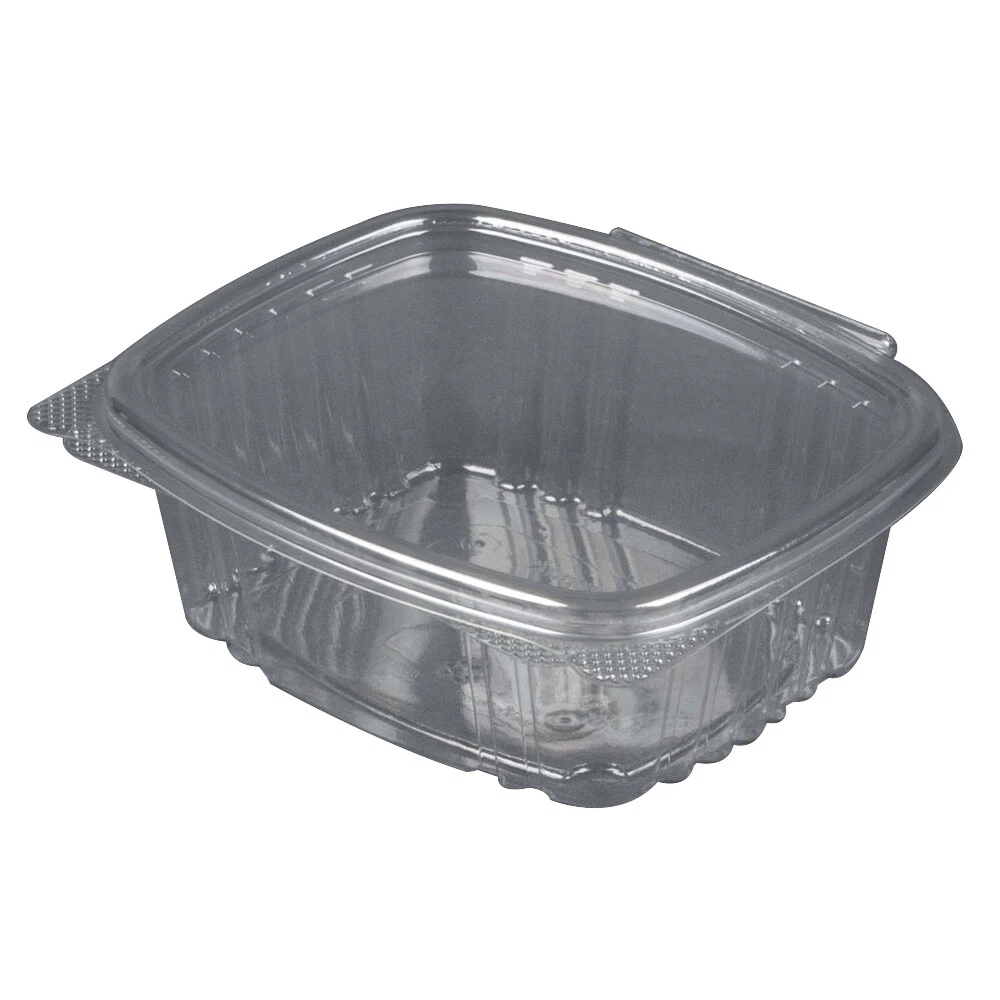 Koda Cup 16 oz. RPET Clear Hinged Food Storage Containers | 400/Case