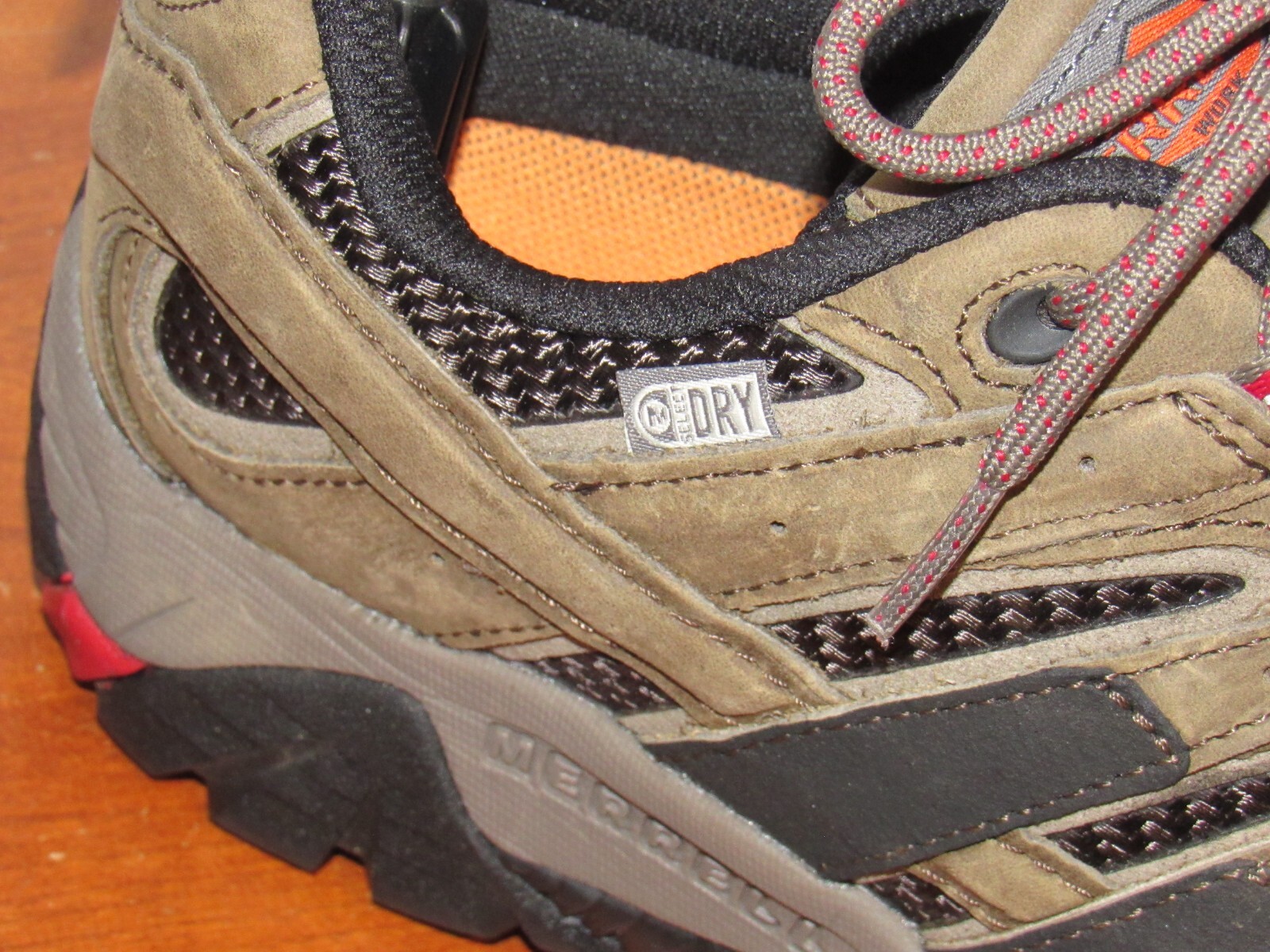 Merrell Work Steel Toe Safety Shoes Men's size 8 M Br… Gem