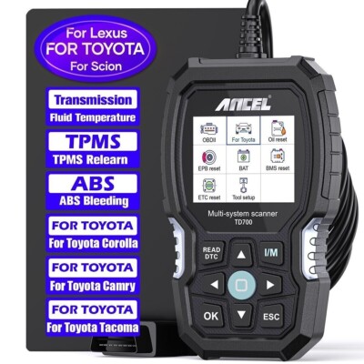 Toyota Estima Diagnosegerät Komplettsystem OBD2 OBDII Fehlercodeleser Set TD700