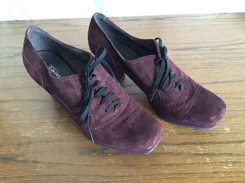 Stiefeletten Schnürstiefeletten Bordeaux Burgunderrot Tamaris Gr. 38 - Bild 2 von 6