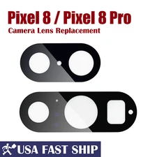 OEM Back Rear Camera Lens Replacement Glass For Google Pixel 8 / Pixel 8 Pro