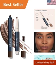 Sustainable Brow Pencil with Built-In Gel - Easy Application for Perfect Brows