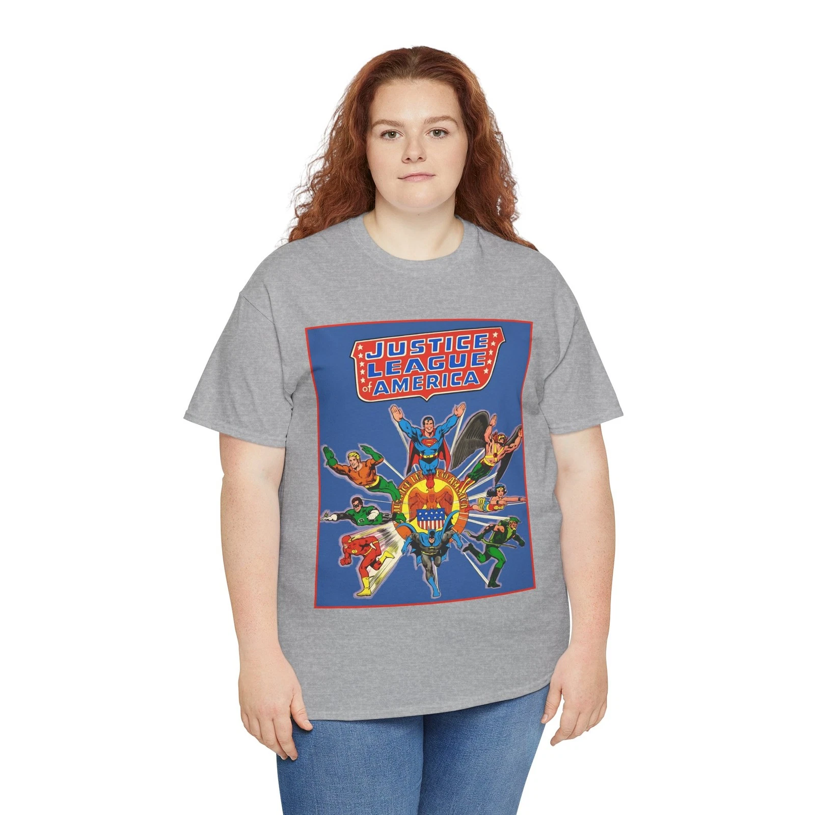 Justice League Treasury Edition T-Shirt - Superman, Batman, Flash - DC Comics