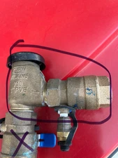 Zurn Wilkins 710 1” And 400PSI 2343 / 1 / 850 T pressure vacuum breaker Only Pic