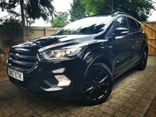 **STUNNING** 2018 FORD KUGA ST LINE X 2.0 TDCI AWD 4X4 BLACK MANUAL SUV ESTATE