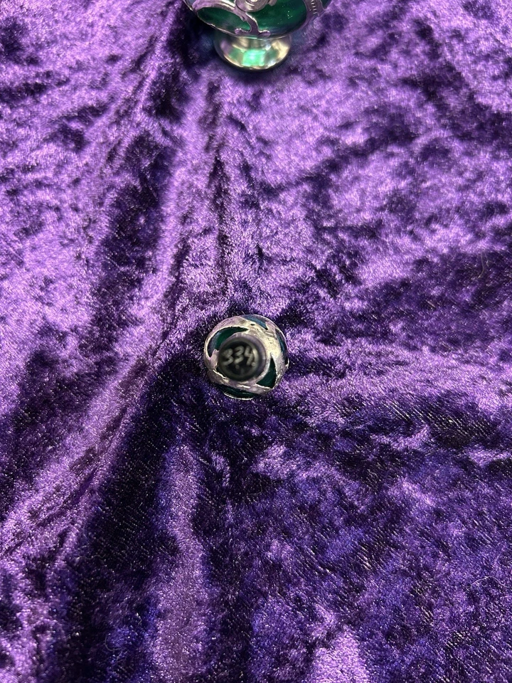 Старинная парфюмерная бутылка в стиле модерн из чистого серебра с гравированной монограммой - Изображение 4 из 4