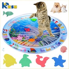 Cooling Comfort Water Play Mat for Dogs and Cats, Interactive Sensory