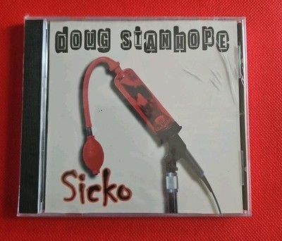 Doug Stanhope - Sicko CD Explicit Lyrics Live Comedy Sealed Cracked On Front