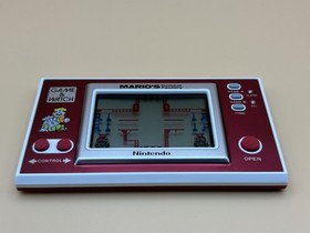 Nintendo Game & Watch MARIO'S CEMENT FACTORY ML-02 1983 New Old Stock