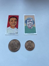 1966 England winning World Cup coins and 1970s cards - Mint - Father&rsquo;s Day gift