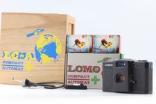 Rare  MINT in Box Lomo LC-A Black Point  Shoot 35mm Film Camera From JAPAN