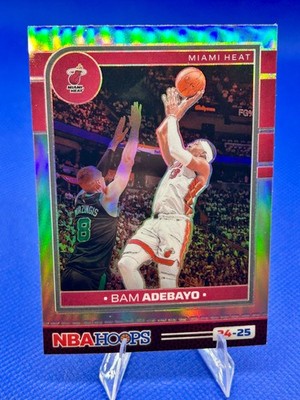 2024-25 NBA Hoops Bam Adebayo Premium Silver Prizm #152