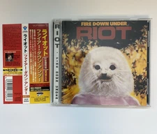 Riot - Fire Down Under JAPAN  Edition Bonus Tracks VICP-60693 Mega Rare
