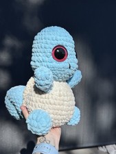 Handmade Pokemon Squirtle Crochet Amigurumi