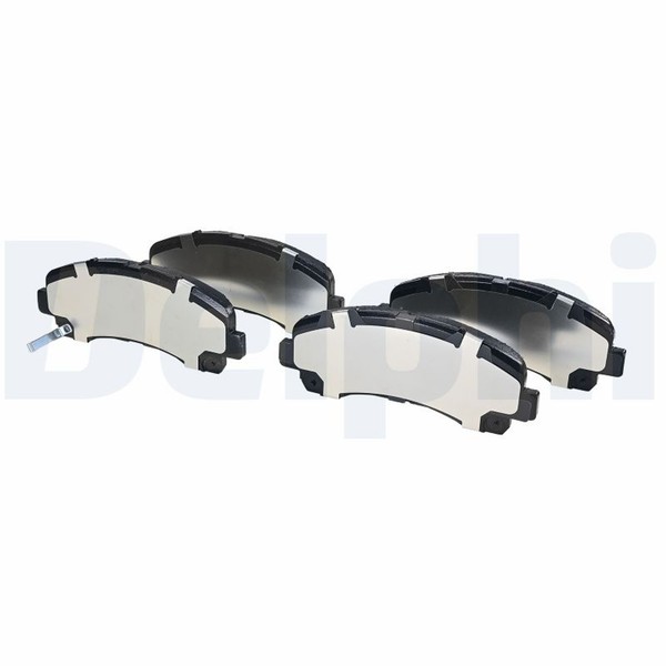 Bremsbelagsatz Scheibenbremse Delphi LP2229 FüR Isuzu Max Tfs Tfr 1 2 Ddi TFR87J-image