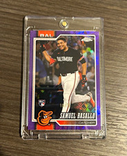 Topps Chrome Samuel Basallo RC Baltimore Orioles Serial #10/75
