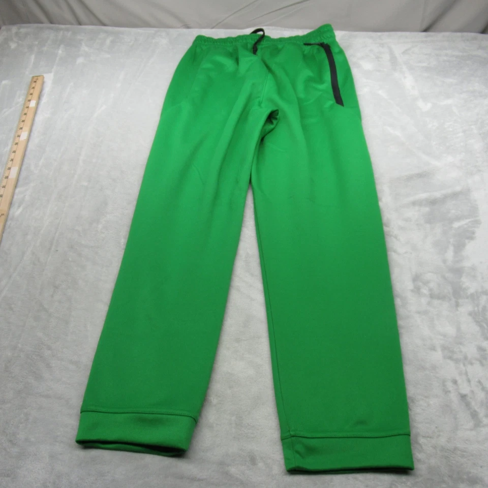 Oregon Ducks Sweat Pants Men Medium Nike Green Dri-Fit Drawstring Track 28x29 - Image 3 of 4
