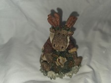 Boyds Bears & Friends "Maynard the Santa Moose" Bearstone Col #2238 from 1993