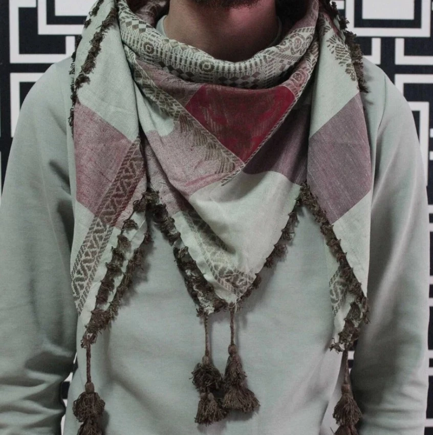 Палестинский шарф, Палестина, шарф хиджаб, куфия, семейный подарок - Изображение 2 из 4