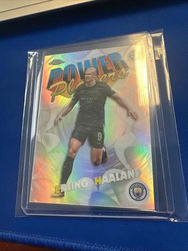 2025-26 Topps Chrome UEFA CC Erling Haaland Power Players #PP-6 Man City