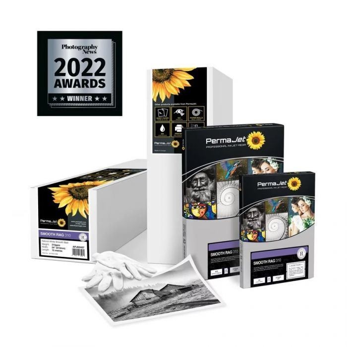 PermaJet Smooth Rag 310 - A3 Photo Paper - 25 Sheets - 65423