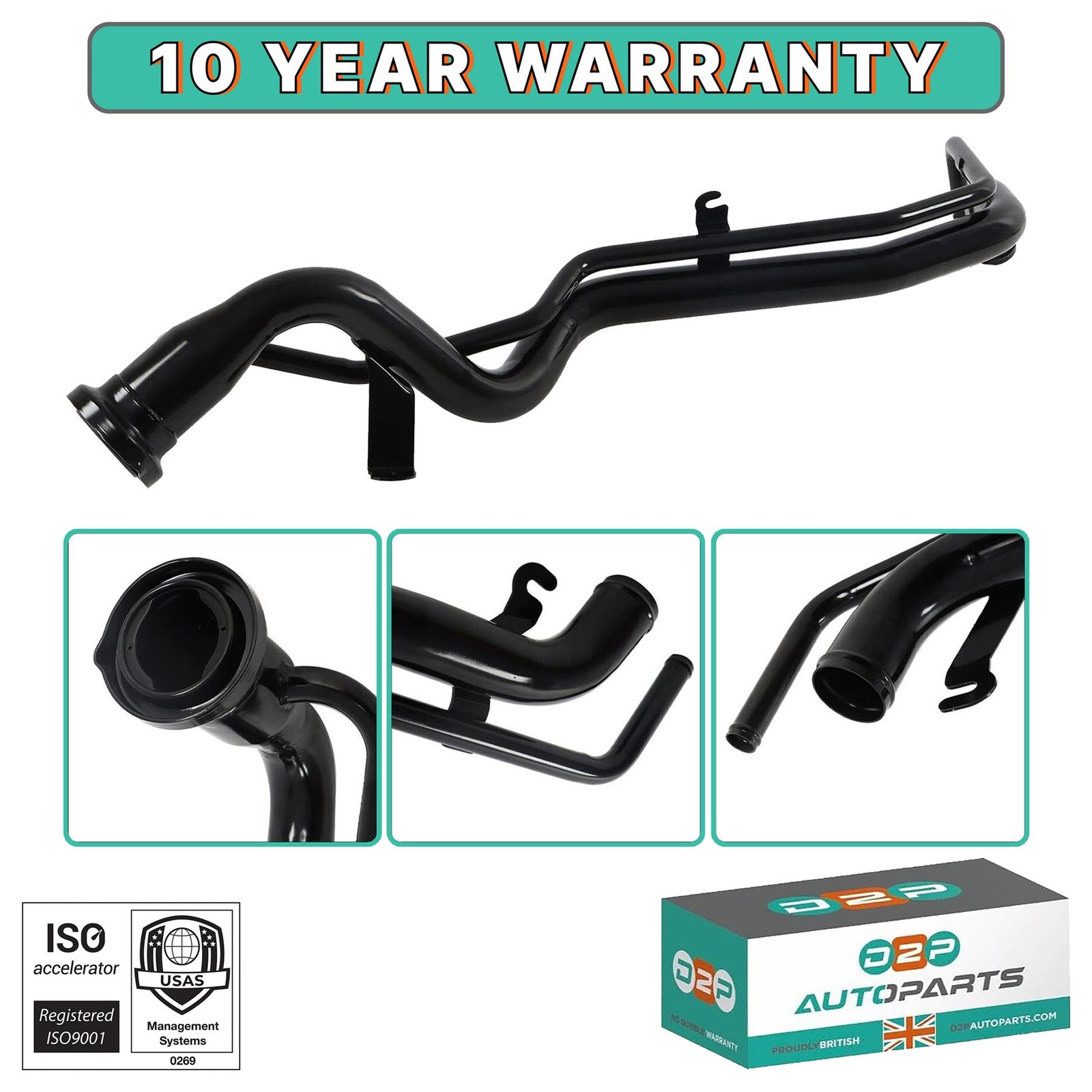 FUEL FILLER NECK PIPE FOR MERCEDES (W169) A150 A160 A170 A180 A200 (2004-2012)