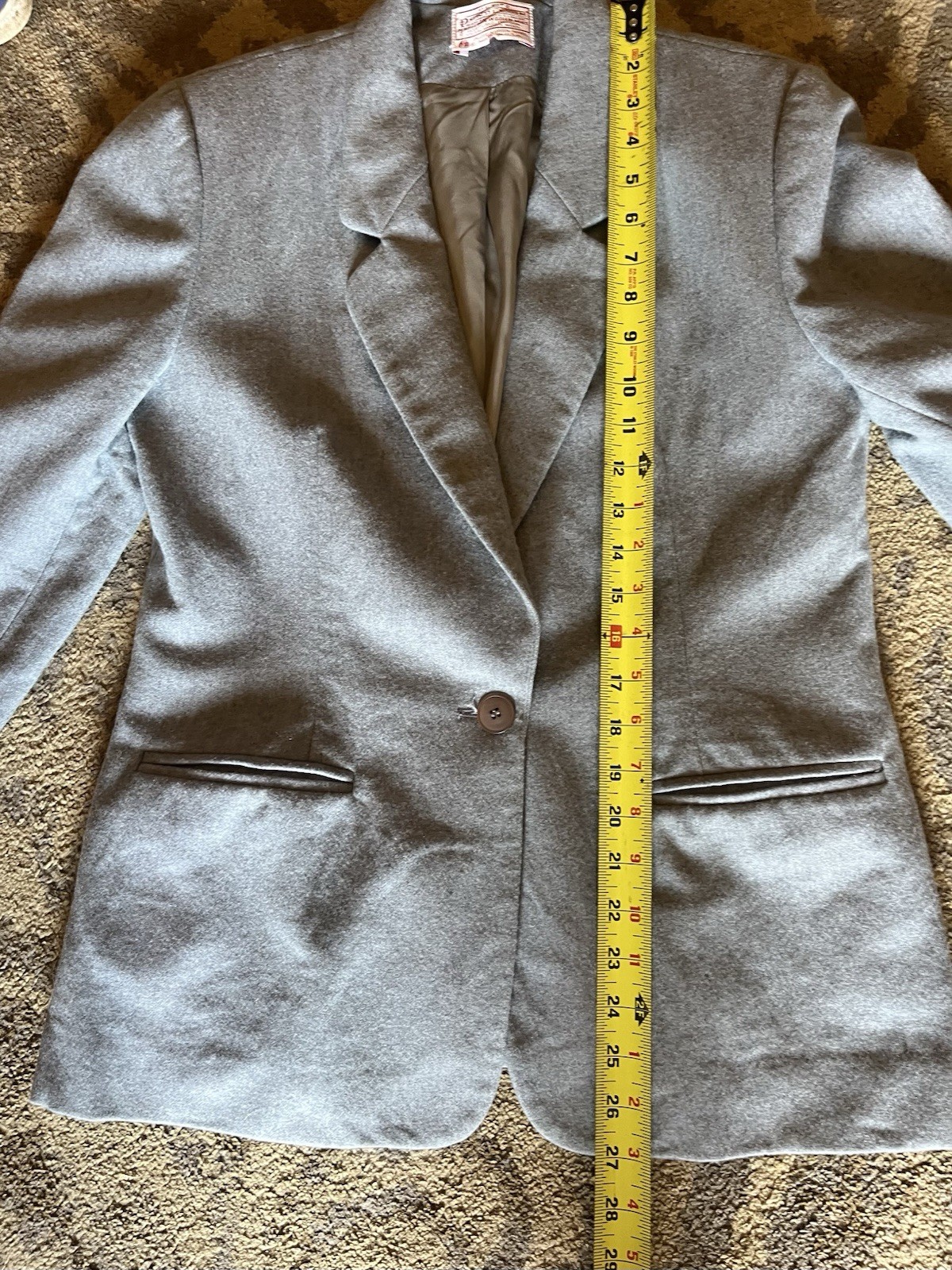 PENDLETON Vintage Wool Women's Two Button Blazer … - image 10