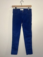 Girl's Abercrombie Kids Blue Corduroy Skinny Pants Size 14