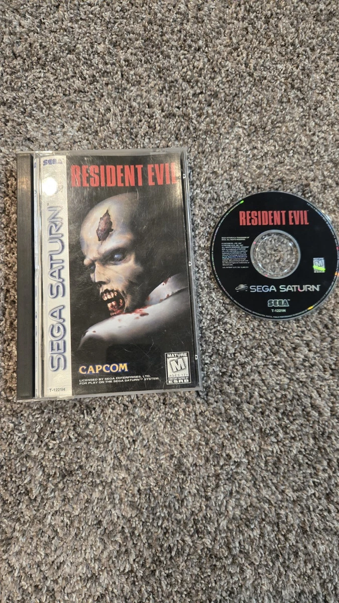 Sega Saturn NTSC-U/C (US/Canada) Resident Evil Video Games for