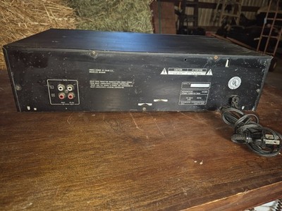 Vintage Kenwood Kx-56w Stereo Double Cassette Deck Tested Works