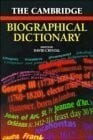 The Cambridge Biographical Dictionary Buch Cambridge University Press