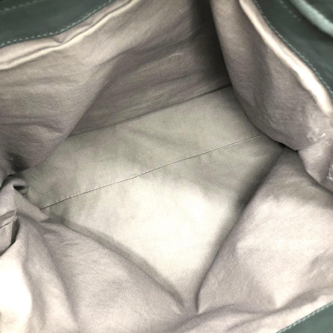 Bottega Veneta Intrecciato Shoulder Bag Messenger Gray Leather Authentic thumbnail 11