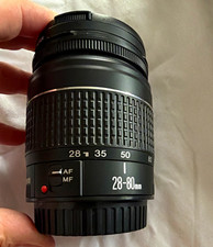 Canon EF 28-80mm f/3.5-5.6 II Zoom Lens EF Mount AF/MF 58mm For Canon