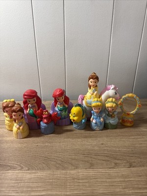Mega Bloks Disney Princess Lot Wedding Table Ariel 13 Figures K5