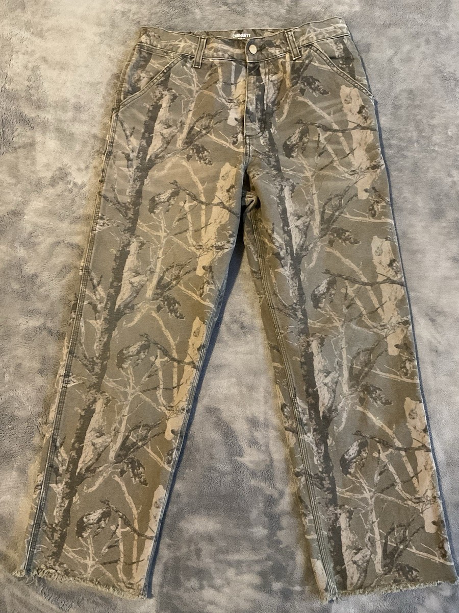 Carhartt Wip Single Knee Realtree Camo Carpenter Pants Men's 29x32