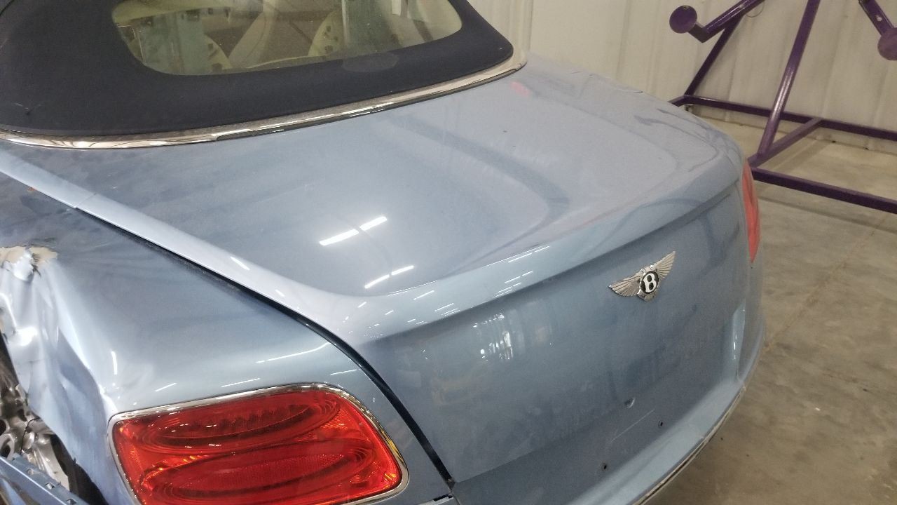 Bentley Continental GT Rear Condenser compartment lid Blue