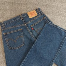 VTG Levis 517 Boot Cut Jeans Mens 30x32 Fit 31x32 Blue Denim Work Wear Y2K 00s