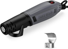 Mini Heat Gun, 2 Temp Setting 302  -842  Fast Heat Hot Air Gun Tool with Reflecto