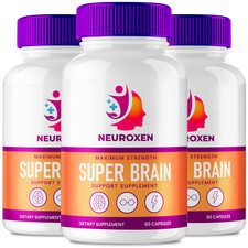 3 Pack Neuroxen Capsules, Advanced Brain Cognitive Health Support Pills
