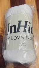 Unhide Lil’ Marsh Blanket SNOW WHITE 50” X 60” Summer Sale “Read” Please