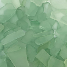 Sea Glass for Crafts, 12Oz, Smooth Frosted Seaglass Vase Filler