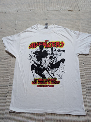 Amazing Spider-Man Viral Meme Band Concert Tour  AVENGERS MULTIVERSE T SHIRT LRG