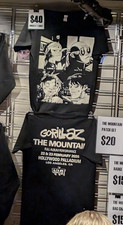 Gorillaz Band The Mountain Tour 2026 Merch Feb 22 23 LA Exclusive T-shirt