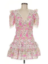 LoveShackFancy Women Pink Cocktail Dress M